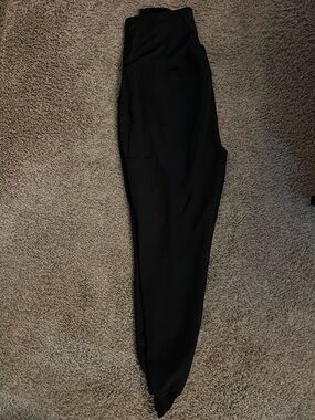 Women's Black Maternity Joggers